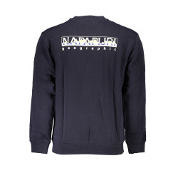 NAPAPIJRI MEN&39S BLUE ZIPLESS SWEATSHIRT