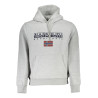 NAPAPIJRI MEN&39S GRAY ZIPLESS SWEATSHIRT