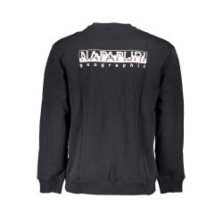 NAPAPIJRI MEN&39S BLACK ZIPLESS SWEATSHIRT