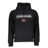 NAPAPIJRI MEN&39S BLACK ZIPLESS SWEATSHIRT