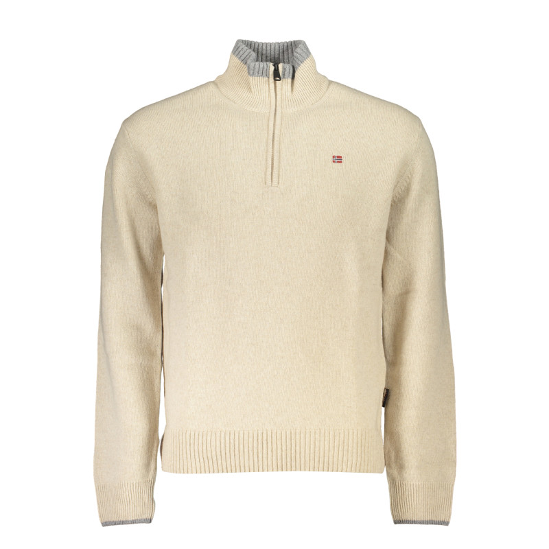 NAPAPIJRI MAGLIONE UOMO BEIGE