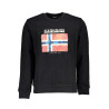 NAPAPIJRI MEN&39S BLACK ZIPLESS SWEATSHIRT