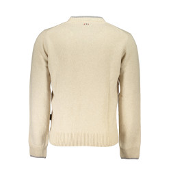 NAPAPIJRI MAGLIONE UOMO BEIGE