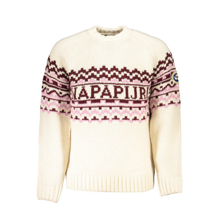 NAPAPIJRI MEN&39S BEIGE SWEATER