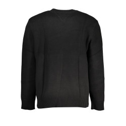 TOMMY HILFIGER MEN&39S BLACK SWEATER