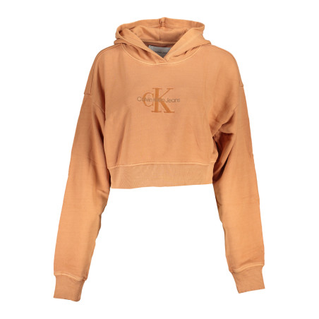 CALVIN KLEIN WOMEN&39S ZIPLESS SWEATSHIRT ORANGE