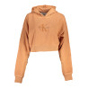 CALVIN KLEIN WOMEN&39S ZIPLESS SWEATSHIRT ORANGE