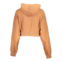 CALVIN KLEIN WOMEN&39S ZIPLESS SWEATSHIRT ORANGE