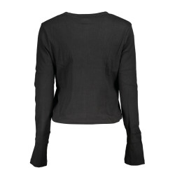 CALVIN KLEIN T-SHIRT MANICHE LUNGHE DONNA NERO