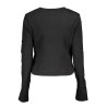 CALVIN KLEIN T-SHIRT MANICHE LUNGHE DONNA NERO