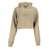 CALVIN KLEIN FELPA SENZA ZIP DONNA BEIGE