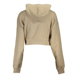 CALVIN KLEIN WOMEN&39S ZIPLESS SWEATSHIRT BEIGE