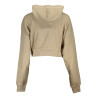 CALVIN KLEIN FELPA SENZA ZIP DONNA BEIGE