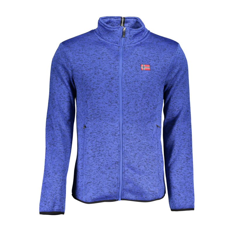 NORWAY 1963 MEN&39S BLUE ZIP SWEATSHIRT