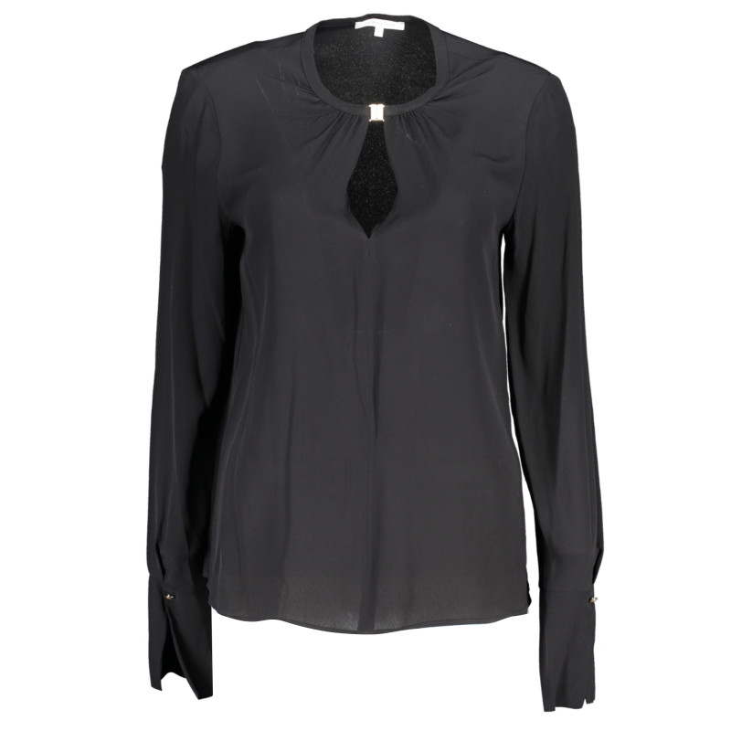 PATRIZIA PEPE WOMEN&39S LONG SLEEVE SHIRT BLACK