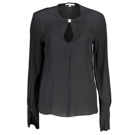 PATRIZIA PEPE WOMEN&39S LONG SLEEVE SHIRT BLACK