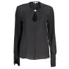 PATRIZIA PEPE WOMEN&39S LONG SLEEVE SHIRT BLACK