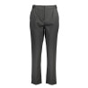 PATRIZIA PEPE BLACK WOMEN&39S TROUSERS