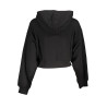 CALVIN KLEIN FELPA CON ZIP DONNA NERO