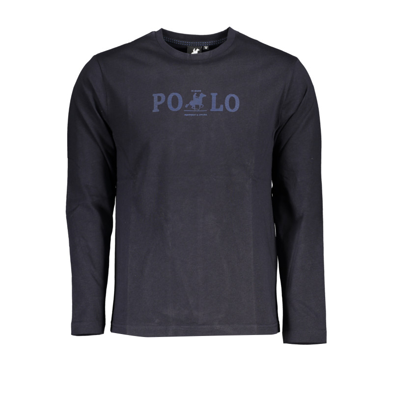 US GRAND POLO MEN&39S LONG SLEEVE T-SHIRT BLUE