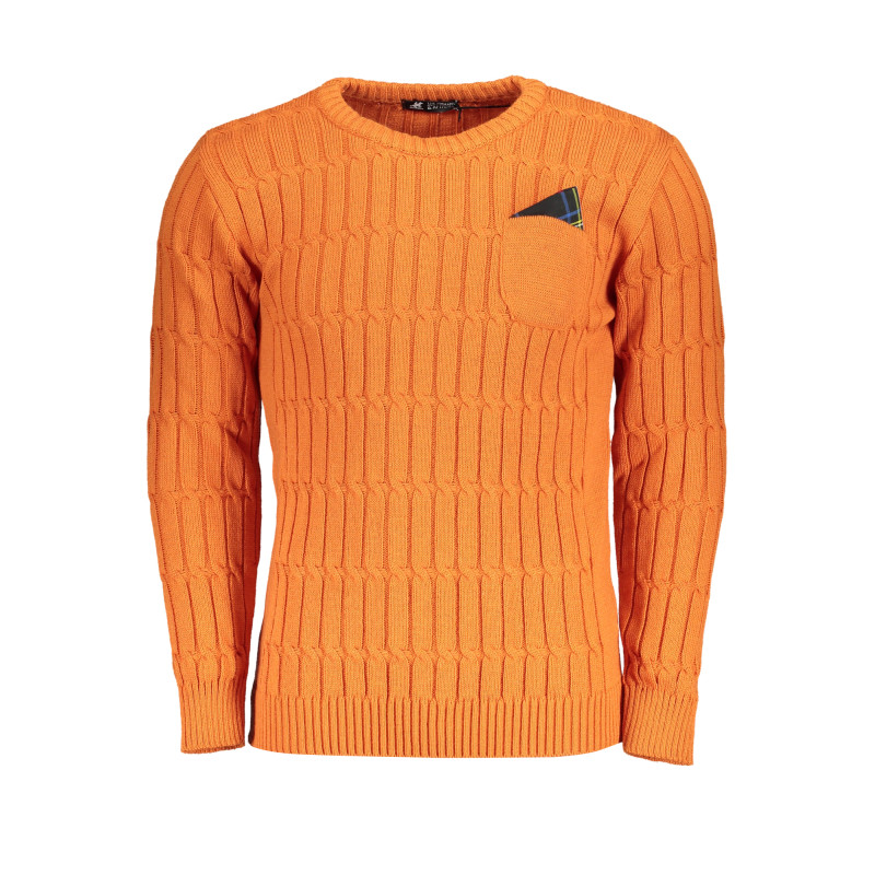 US GRAND POLO MEN&39S ORANGE SWEATER