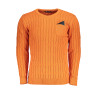 US GRAND POLO MEN&39S ORANGE SWEATER