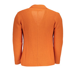 US GRAND POLO CARDIGAN MEN ORANGE