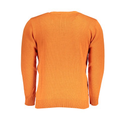 US GRAND POLO MEN&39S ORANGE SWEATER