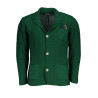 U.S. GRAND POLO CARDIGAN UOMO VERDE