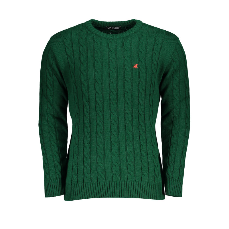 US GRAND POLO MEN&39S GREEN JERSEY