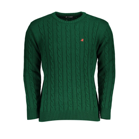 US GRAND POLO MEN&39S GREEN JERSEY