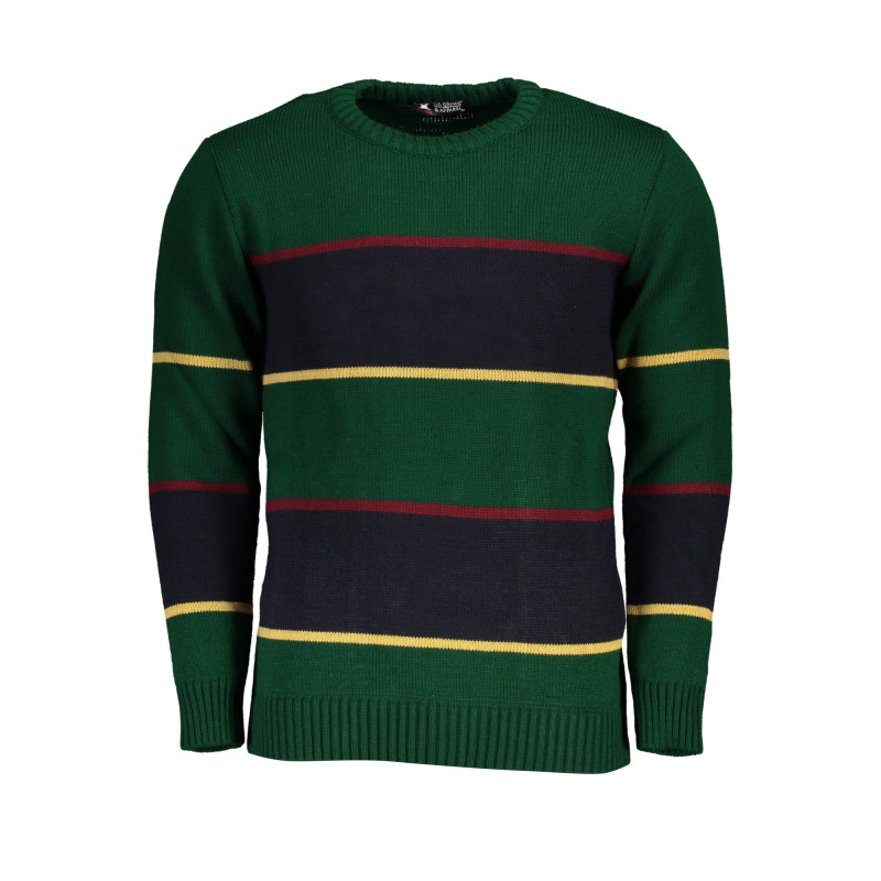 US GRAND POLO GREEN MEN&39S SWEATER