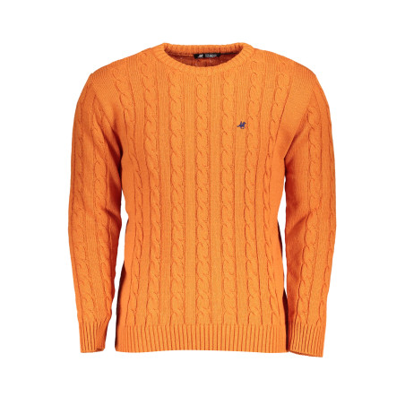 US GRAND POLO MEN&39S ORANGE SHIRT