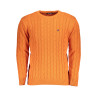 US GRAND POLO MEN&39S ORANGE SHIRT