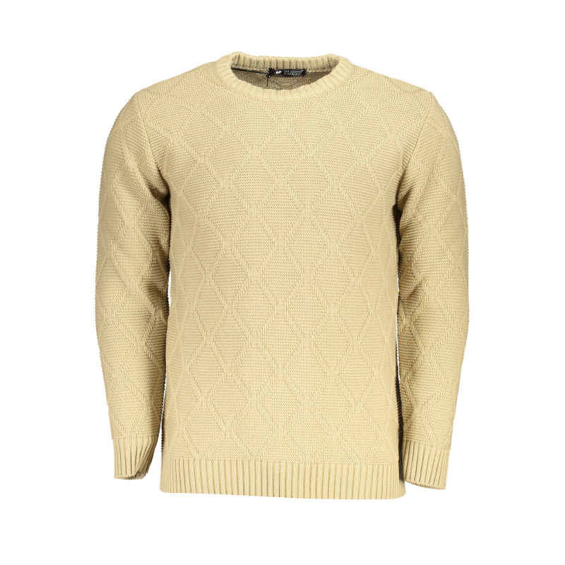 US GRAND POLO MEN&39S BEIGE SWEATER