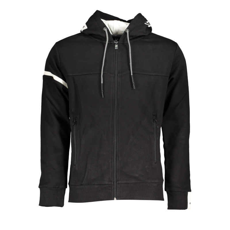 US GRAND POLO MEN&39S BLACK ZIP SWEATSHIRT