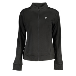 FILA FELPA CON ZIP DONNA NERO