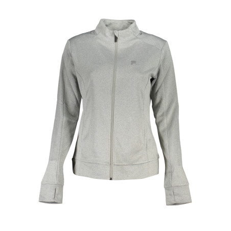 FILA WOMEN&39S GRAY ZIP SWEATSHIRT