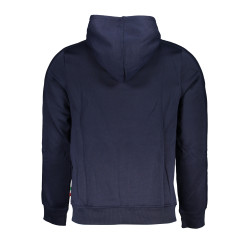 GIAN MARCO VENTURI MEN&39S BLUE ZIP SWEATSHIRT