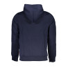 GIAN MARCO VENTURI MEN&39S BLUE ZIP SWEATSHIRT