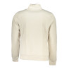 GIAN MARCO VENTURI MEN&39S WHITE ZIP SWEATSHIRT