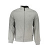 GIAN MARCO VENTURI MEN&39S GRAY ZIP SWEATSHIRT