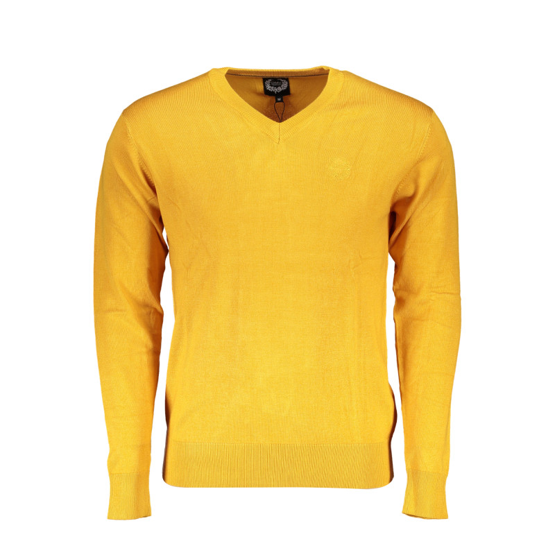 GIAN MARCO VENTURI MEN&39S YELLOW SWEATER