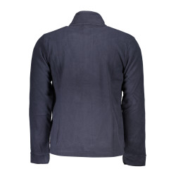 GIAN MARCO VENTURI MEN&39S BLUE ZIP SWEATSHIRT