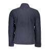 GIAN MARCO VENTURI MEN&39S BLUE ZIP SWEATSHIRT