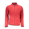 GIAN MARCO VENTURI MEN&39S RED ZIP SWEATSHIRT