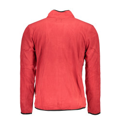 GIAN MARCO VENTURI MEN&39S RED ZIP SWEATSHIRT