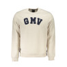 GIAN MARCO VENTURI MEN&39S WHITE ZIPLESS SWEATSHIRT