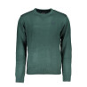 GIAN MARCO VENTURI MEN&39S GREEN SWEATER