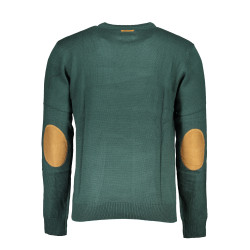 GIAN MARCO VENTURI MEN&39S GREEN SWEATER